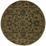 Safavieh Antiquity 6'-0" x 6'-0" Rug in Olive / Green