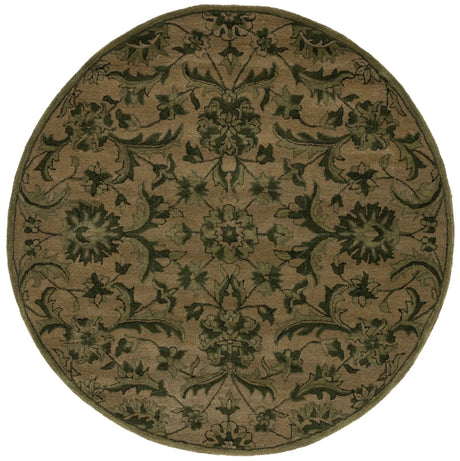 Safavieh Antiquity 6'-0" x 6'-0" Rug in Olive / Green