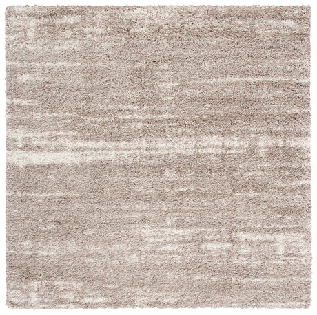 Safavieh Hudson Shag 7'-0" x 7'-0" Rug in Ivory / Beige
