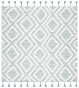Safavieh Kenya 7'-0" x 7'-0" Rug in Aqua / Ivory