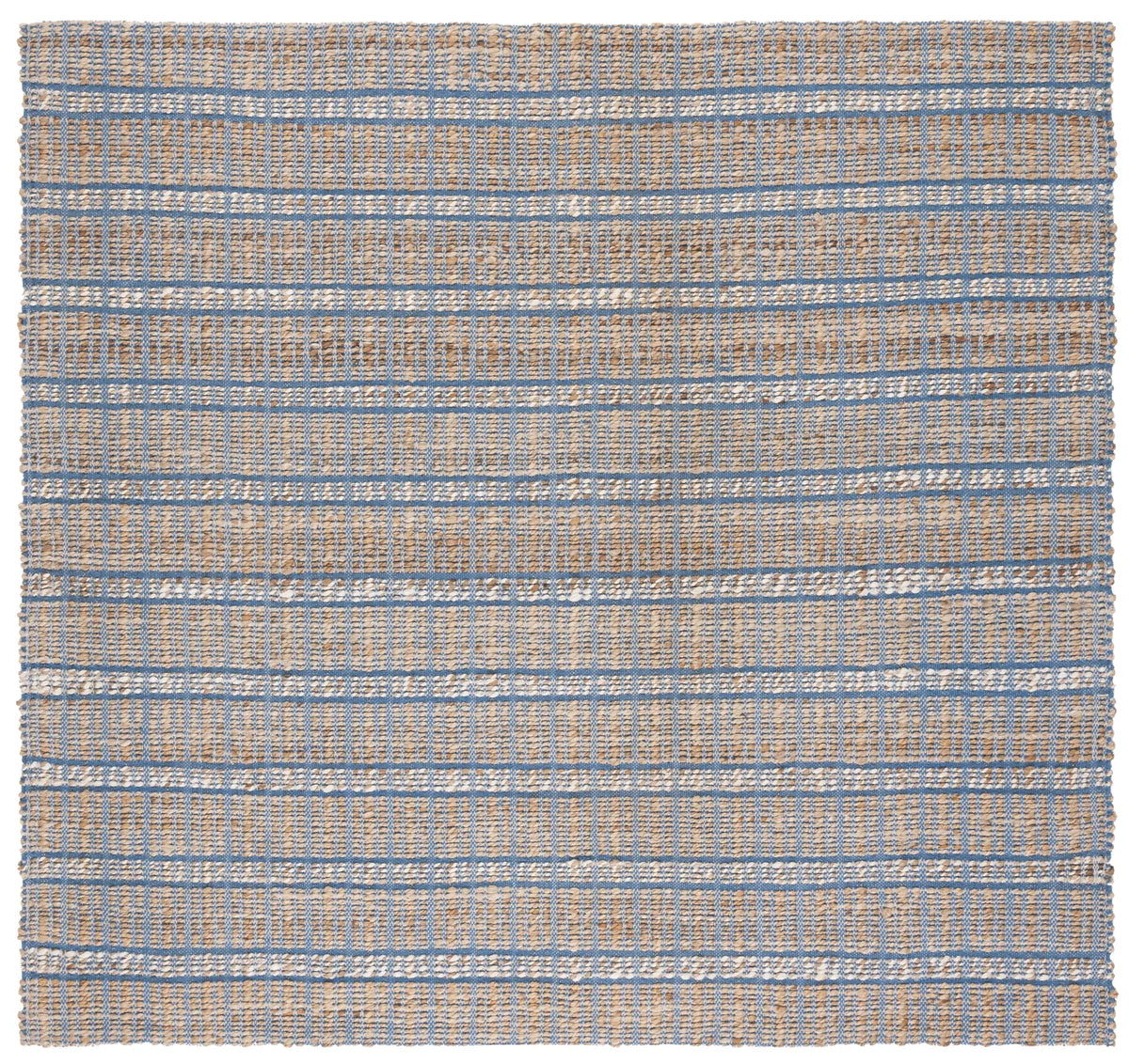 Safavieh Natural Fiber 6'-6" x 6'-6" Rug in Blue / Natural