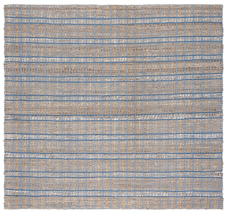 Safavieh Natural Fiber 6'-6" x 6'-6" Rug in Blue / Natural