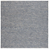 Safavieh Natural Fiber 6'-0" x 6'-0" Rug in Blue / Ivory