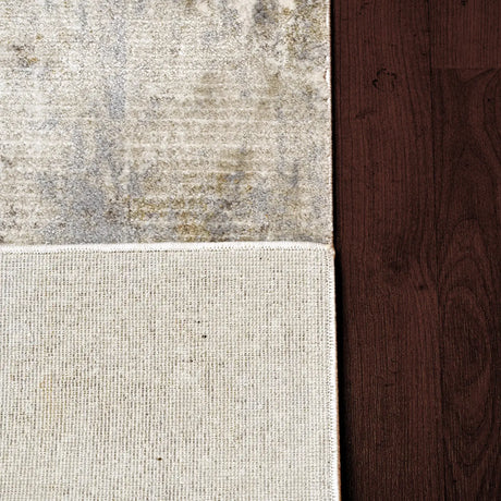 Dynamic Rugs Castilla 3535 Cream / Grey Rugs - Corner