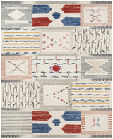 Safavieh Kilim 8'-0" x 10'-0" Rug in Ivory / Multi