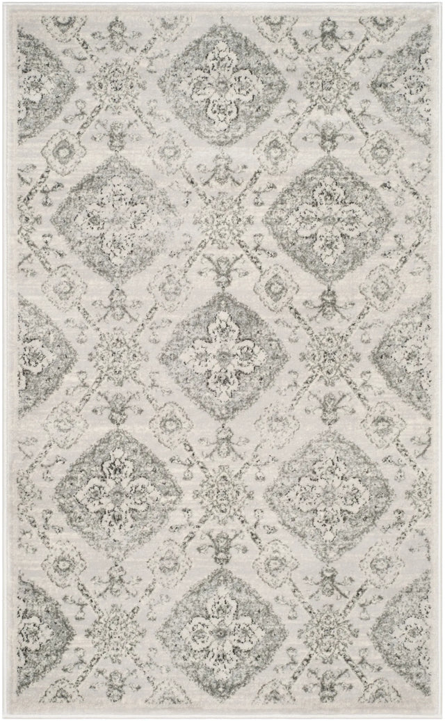 Safavieh Carnegie 3'-0" x 5'-0" Rug in Silver / Grey
