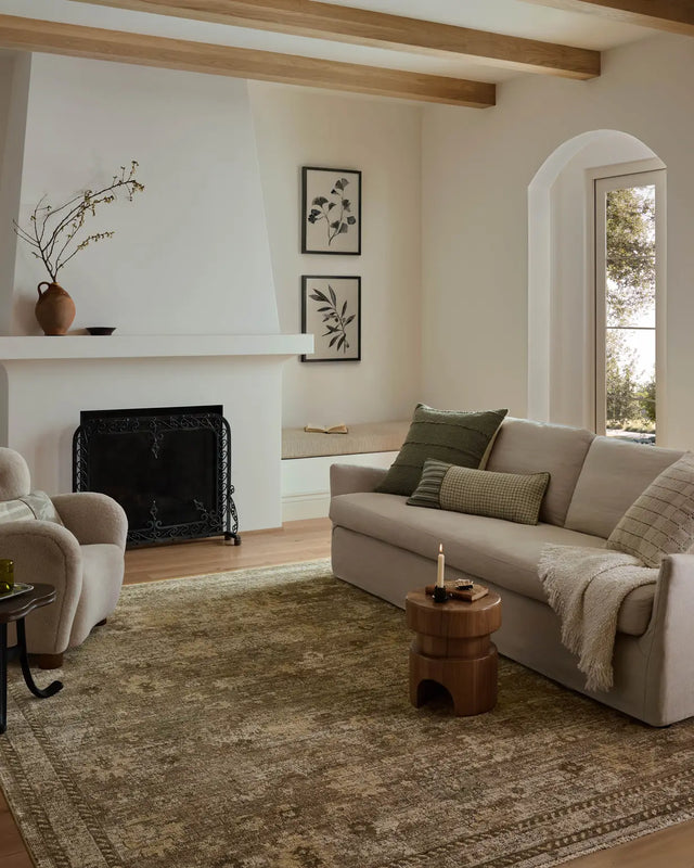 Loloi Priscilla PRL-05 Sand / Earth Rug - room scene 3