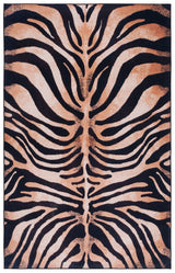 Safavieh Faux Hide 4'-0" x 6'-0" Rug in Light Orange / Black