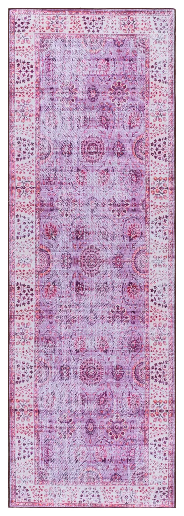 Safavieh Tucson 2'-6" x 8'-0" Rug in Violet / Beige