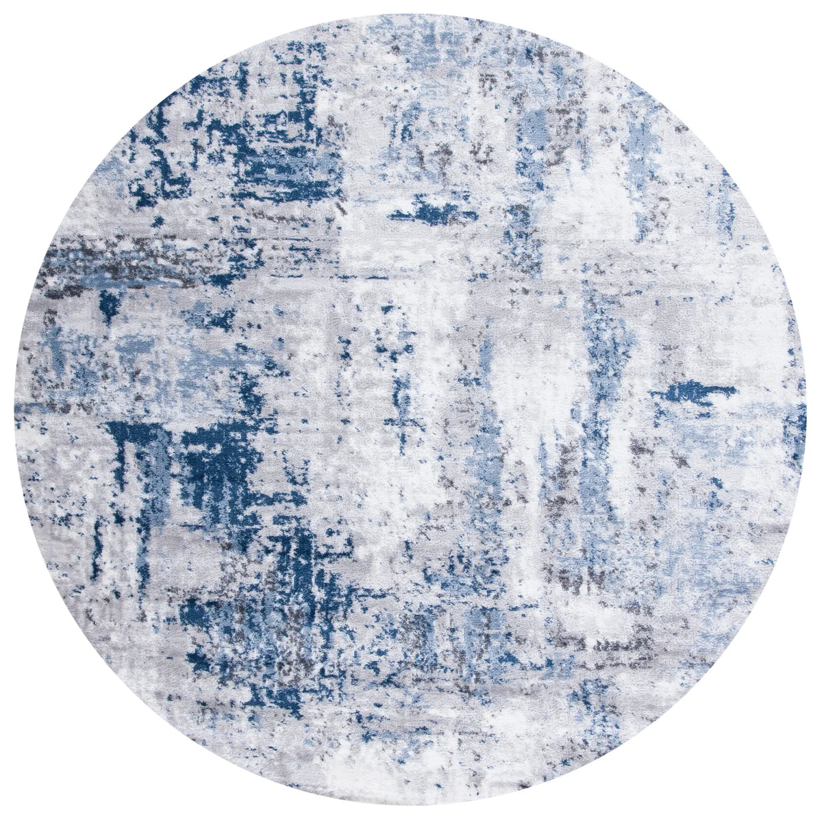 Safavieh Amelia 700 6'-7" x 6'-7" Rug in Grey / Light Blue