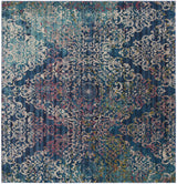 Safavieh Aria 6'-5" x 6'-5" Rug in Blue / Multi