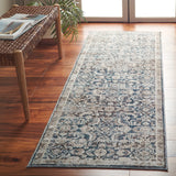 Safavieh Antique Patina 2'-4" x 8'-0" Rug in Blue / Beige