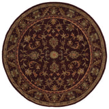 Safavieh Antiquity 6'-0" x 6'-0" Rug in Wine / Gold