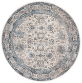 Safavieh Valencia 6'-4" x 6'-4" Rug in Ivory / Blue