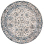 Safavieh Valencia 6'-4" x 6'-4" Rug in Ivory / Blue