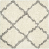 Safavieh Sgd-Dallas Shag 6'-0" x 6'-0" Rug in Ivory / Grey