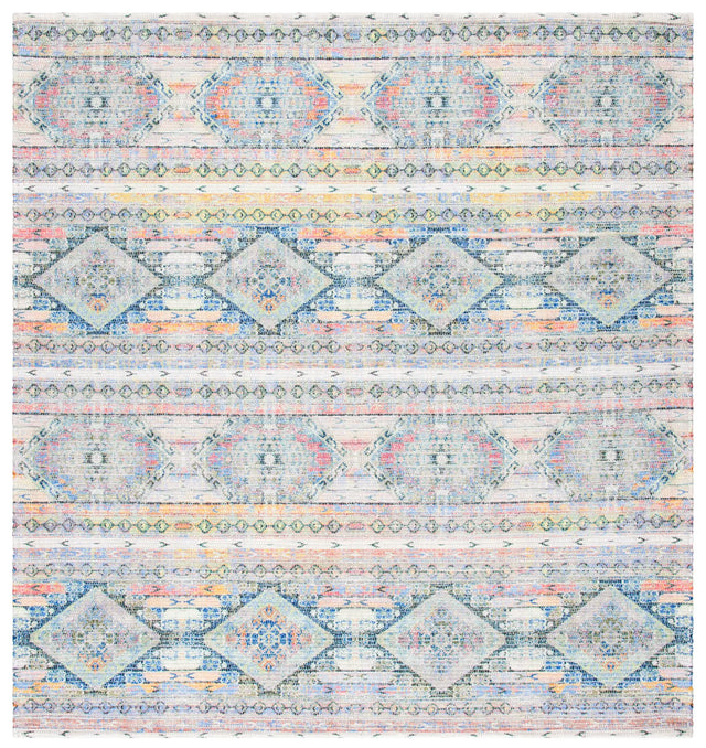 Safavieh Saffron 6'-0" x 6'-0" Rug in Cream / Blue
