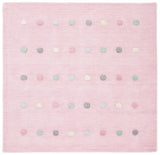 Safavieh Safavieh Kids 5'-0" x 5'-0" Rug in Light Pink