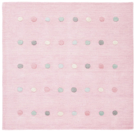 Safavieh Safavieh Kids 5'-0" x 5'-0" Rug in Light Pink