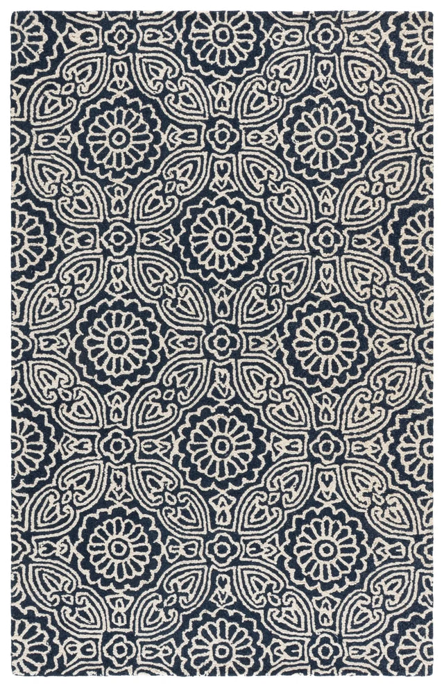 Safavieh Blossom 5'-0" x 8'-0" Rug in Blue / Ivory