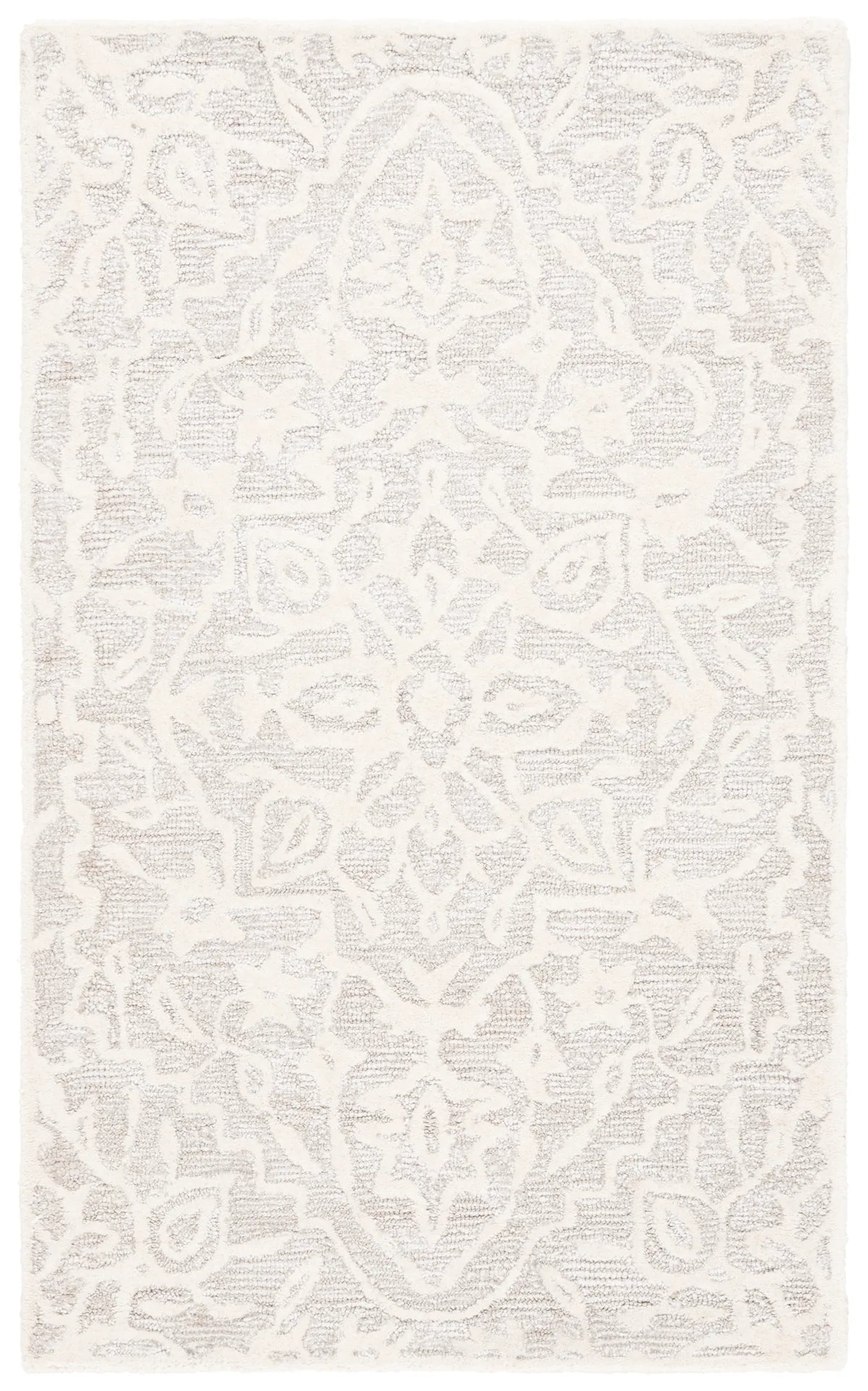 Safavieh Antiquity 3'-0" x 5'-0" Rug in Silver / Ivory