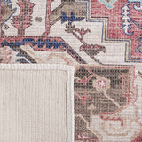 Safavieh Saffron 4'-0" x 6'-0" Rug in Rust / Ivory