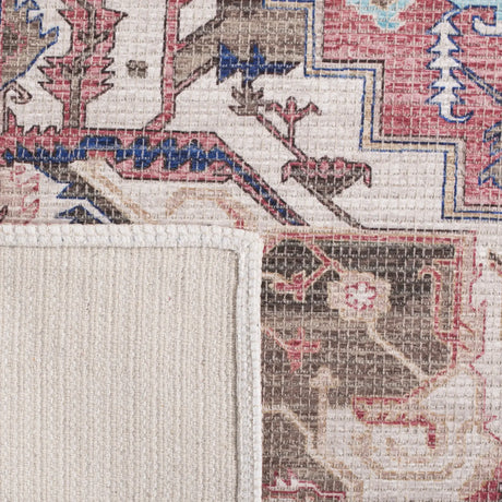 Safavieh Saffron 4'-0" x 6'-0" Rug in Rust / Ivory
