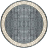 Dynamic Rugs Yazd 1770 Blue / Grey Rugs - Round