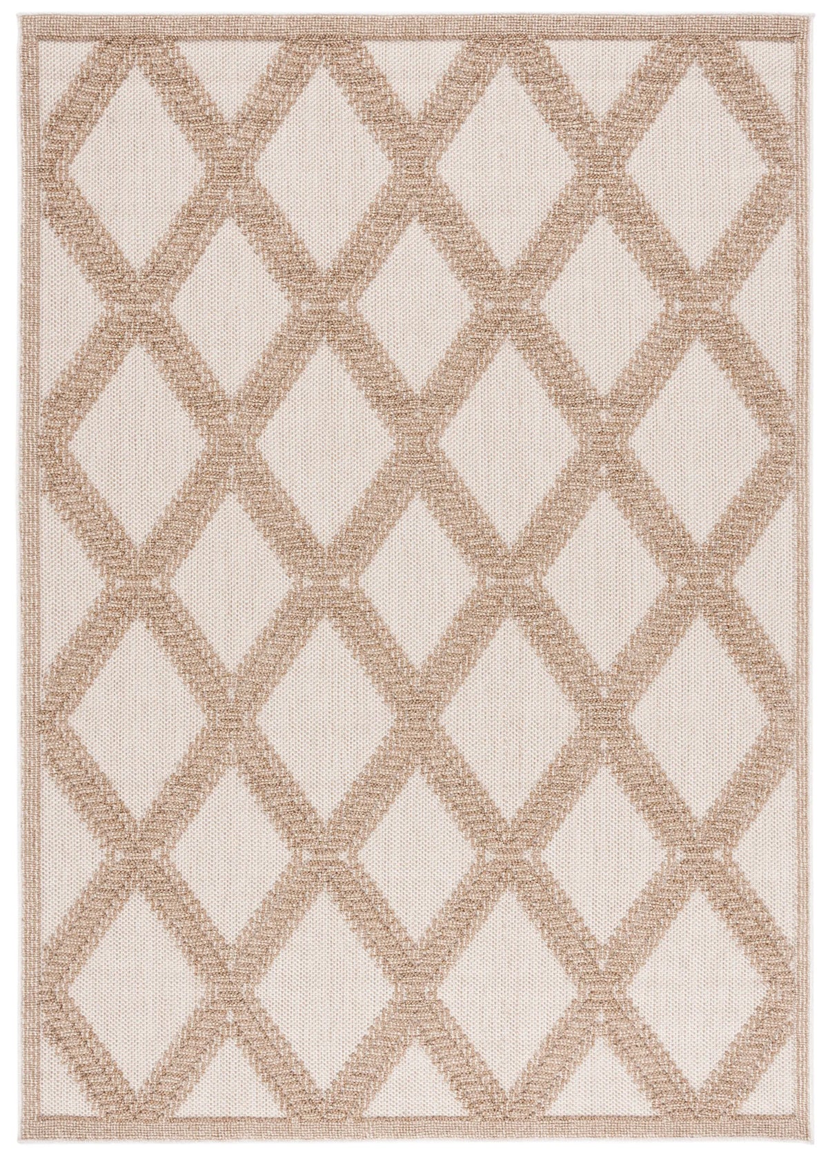 Safavieh Martha Stewart Global 4'-0" x 6'-0" Rug in Beige / Brown