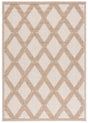 Safavieh Martha Stewart Global 4'-0" x 6'-0" Rug in Beige / Brown