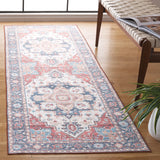 Safavieh Arizona 2'-6" x 8'-0" Rug in Rust / Blue