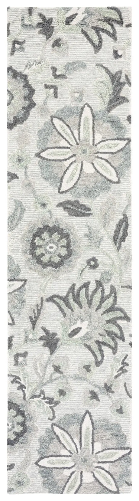 Safavieh Blossom 2'-3" x 9'-0" Rug in Ivory / Blue