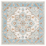 Safavieh Metro 6'-0" x 6'-0" Rug in Ivory / Blue
