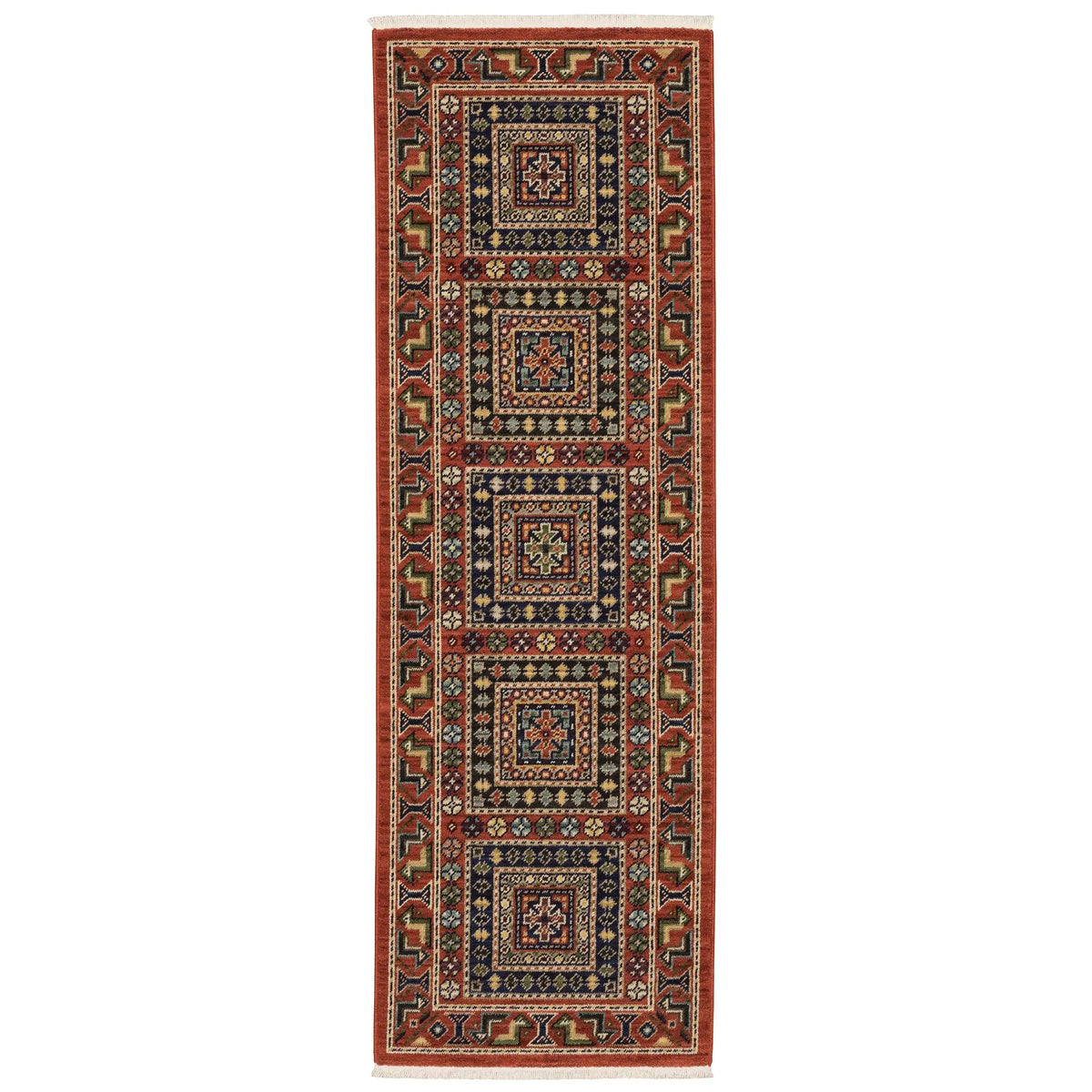 Oriental Weavers Sphinx Lilihan 002C6 Red/ Multi Rugs - runner
