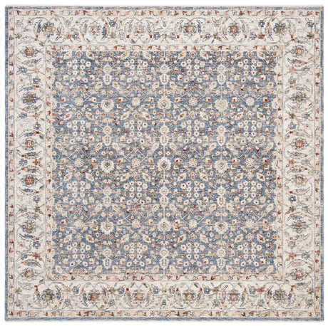 Safavieh Heirloom 700 6'-7" x 6'-7" Rug in Ivory / Blue