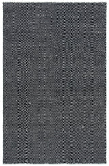 Safavieh Kilim 4'-0" x 6'-0" Rug in Black / Ivory