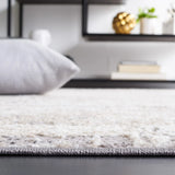 Safavieh Opal 4'-0" x 6'-0" Rug in Ivory / Dark Grey