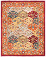 Safavieh Heritage 9'-6" x 13'-6" Rug in Multi / Red