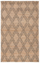 Safavieh Natural Fiber 4'-0" x 6'-0" Rug in Natural / Black