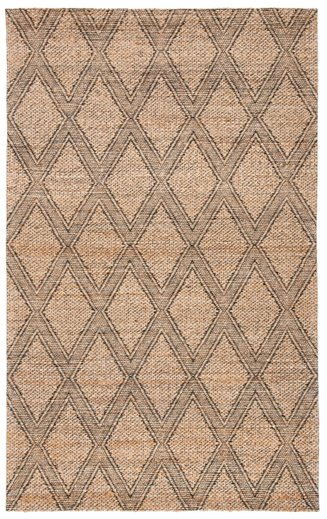 Safavieh Natural Fiber 4'-0" x 6'-0" Rug in Natural / Black