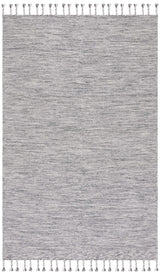 Safavieh Dhurries 4'-0" x 6'-0" Rug in Dark Grey / Beige