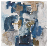 Safavieh Aria 6'-5" x 6'-5" Rug in Ivory / Navy