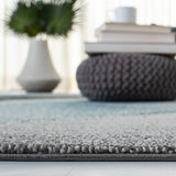 Safavieh Hollywood 4'-0" x 6'-0" Rug in Grey / Blue
