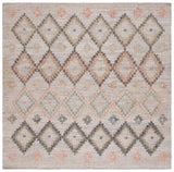 Safavieh Kilim 7'-0" x 7'-0" Rug in Beige / Gold
