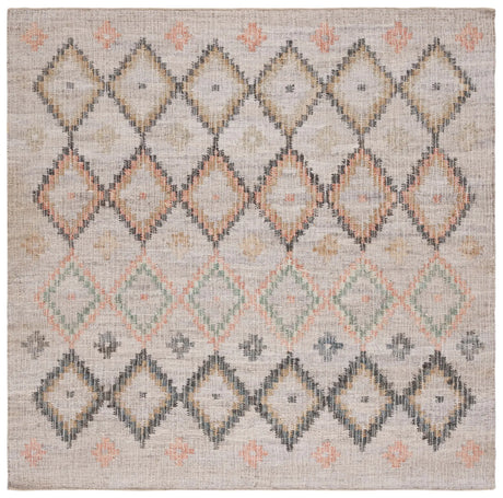Safavieh Kilim 7'-0" x 7'-0" Rug in Beige / Gold