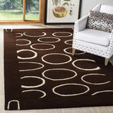 Safavieh Soho 5'-0" x 8'-0" Rug in Brown / Ivory