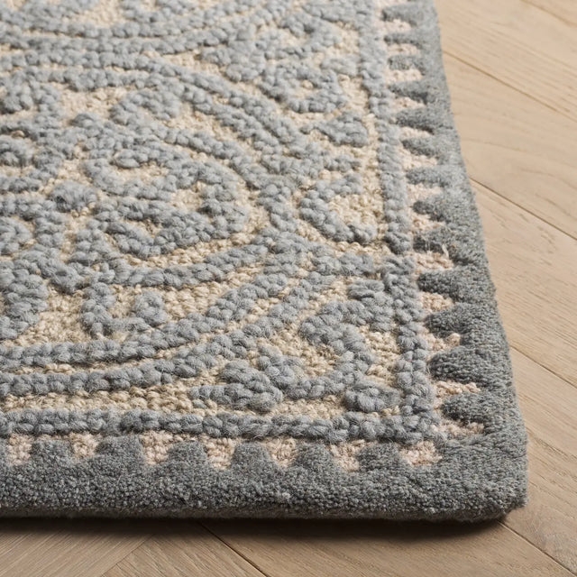 Safavieh Cambridge 5'-0" x 8'-0" Rug in Dusty Blue / Cement
