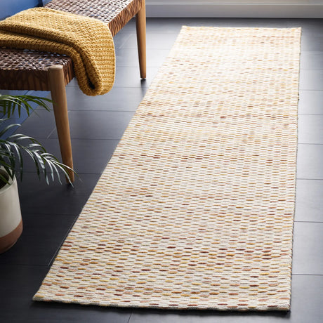 Safavieh Marbella 2'-3" x 9'-0" Rug in Yellow / Ivory