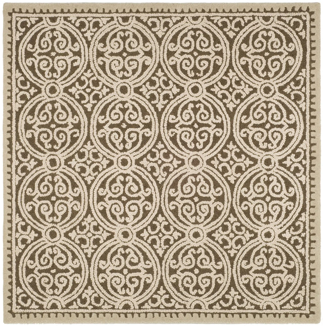 Safavieh Cambridge 6'-0" x 6'-0" Rug in Tan / Multi