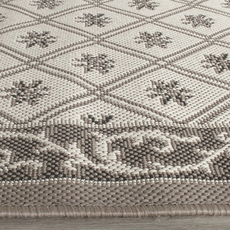 Safavieh Courtyard 2'-3" x 6'-7" Rug in Beige / Dark Beig